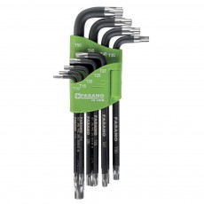 Chiavi maschio piegate Torx professionali